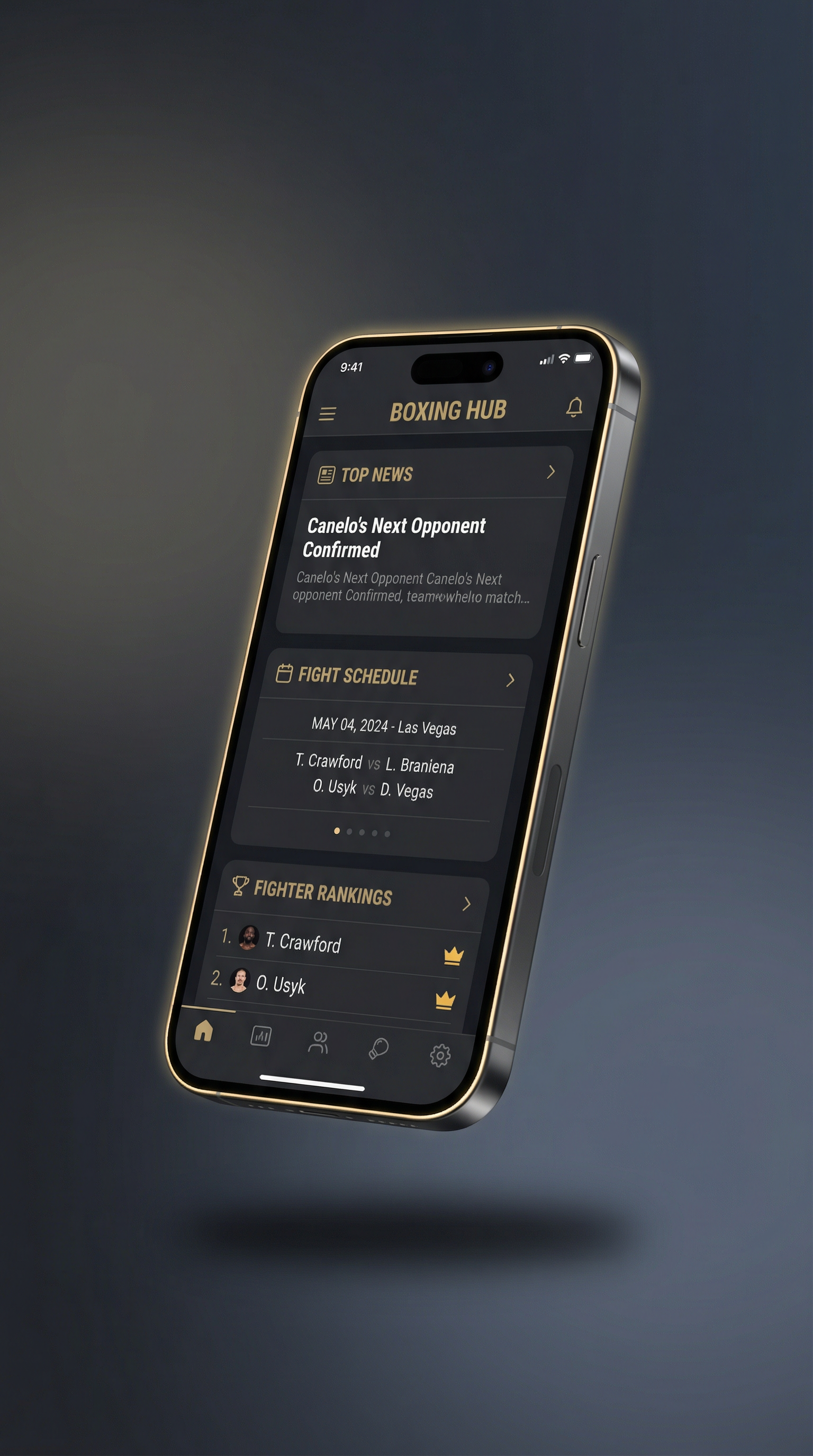 皇冠娱乐 APP界面展示
