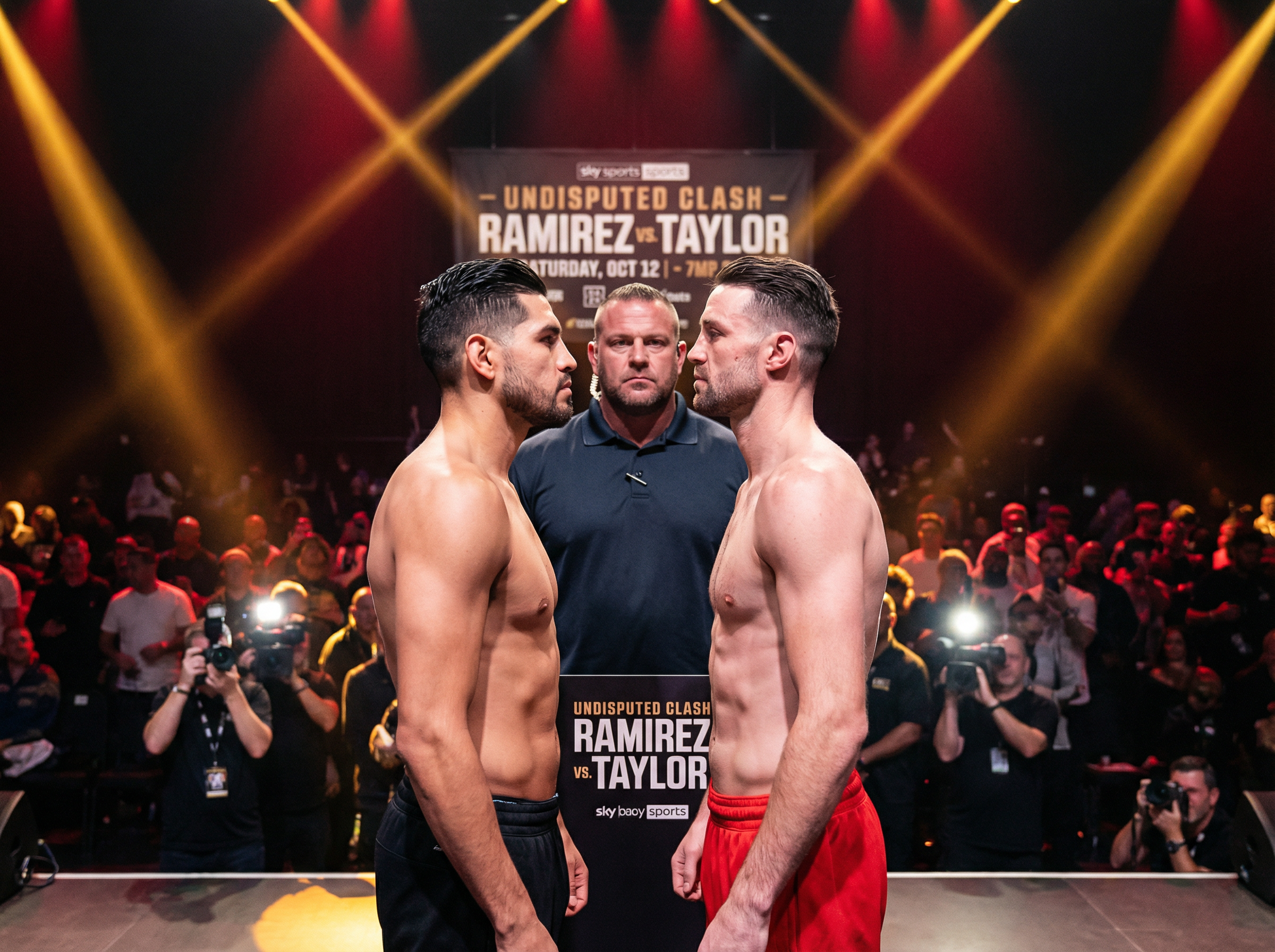 皇冠娱乐 - 赛前称重对峙